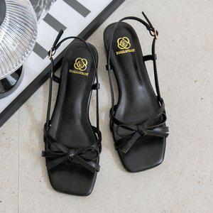 [분홍코끼리] 스윗타임 리본 샌들(3cm)