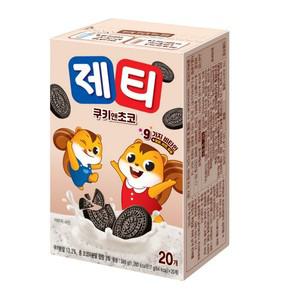 Q 제티 쿠키엔초코 스틱 17g 20T 동서식품