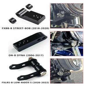 헤드라이트 조절식 브래킷 재배치 키트, 할리 DYNA 로우 라이더 S 06-17 스포츠스터 다리미 883 1200 04-23
