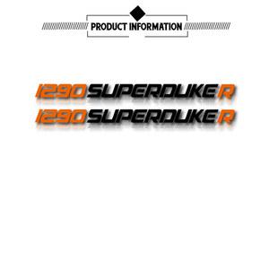 새로운 오토바이 자전거 휠 반사 방수 스티커 탱크 데칼 헬멧 로고 적용 KTM 1290 SUPERDUKER