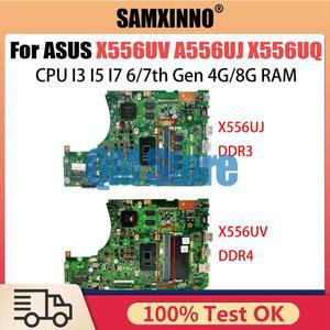 ASUS X556UV A556U X556UQ X556URK X556UJ X556UQK X556UF X556UR 노트북 마더보드 I3 I5 I7 CPU DDR4 V2G