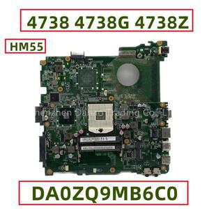 에이서 아스파이어 4738 4738G 4738Z 노트북 마더보드, DA0ZQ9MB6C0, HM55 DDR3 MBR9Y06.001 MBR9Y06.001,