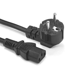 PC 컴퓨터 모니터용 전원 케이블 EU IEC C13 전원 익스텐션 코드 PSU 안티마이너 프린터 LG TV PS4 프로 1.