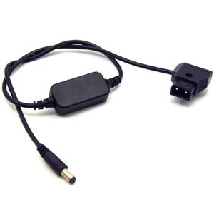 D-탭 Dtap 스텝 다운 전원 케이블 12-24V 8V PW20 DR-E6 DR-E18 DC 커플러 NP-FW50 NP-FZ100 LP-E6 LP-E17