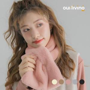 [BZJL8RL5_4C](히트템) 겨울 털 목도리 쁘띠 머플러 목도리