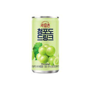 [기타]과일촌 청포도 드링크 175ml 30캔