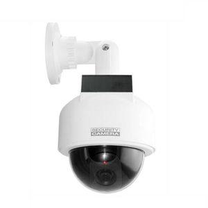 가짜 모형 방범 CCTV 태양광형 원형 감시 카메라 1