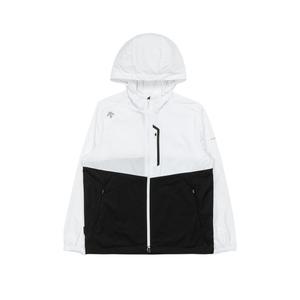 데상트 터프우븐 후드형 바람막이 SP123RWB28WHT