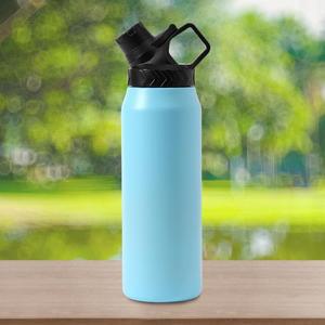 [IXHINLMF_4B]이중스텐 보온병(900ml) (스카이) 보냉병