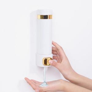 [IXHINZ5V_4B]벽걸이 물비누 디스펜서 1구 400ml(화이트)