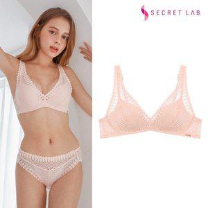 [시크릿랩]소프트 레이스 볼륨업 브라 핑크_P376712353