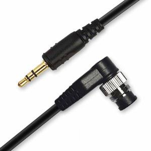 오프 카메라 셔터 연결 케이블 3.5mm-DC0 플러그 3.5mm 코드 니콘 카메라에 호환(픽셀 리모컨 TW-283 시리즈에 적합)