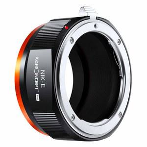 K&F 컨셉 렌즈 마운트 어댑터 니콘 AI NIKKOR F 렌즈와 소니 호환 알파 E NEX 미러리스 카메라, 매팅 바니시 디자인과 A6000 A6400 A7II A5100 A7RIII 지원