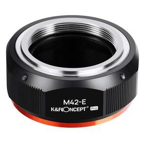 K&F CONCEPT LENS ADAPTER PRO RING FOR M42 TO 소니 호환 E MOUNT A6000 A6300 A6500 A5000 A5100 A3500 A3000 ALPHA A7 A7R A7S A7II A7RII A7SII A7III A7RIII AND A9