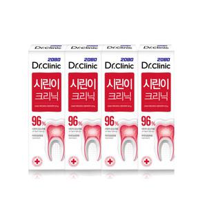 2080 닥터크리닉 시린이치약 140g x 4개