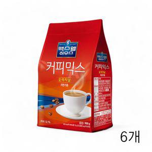 맥스웰하우스 커피믹스 오리지널 자판기용 900g X6개 스틱커피 카페믹스 파우더커피 카페파우더