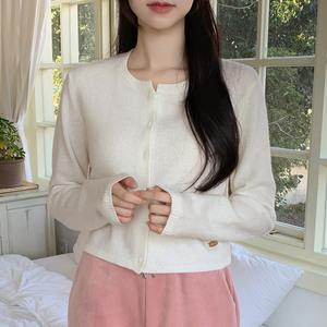 (메리노울/까슬거림X/세트가능)디어유 골드 펜던트 캐시 울 가디건 cd2978