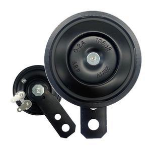 일반 바이크 오토바이 전기 키트 방수 원형 스피커 시끄러운 자전거 스쿠터에  105dB 12V 48V 60V
