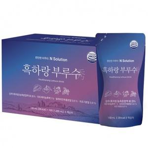 이너셋 흑하랑 부루스 상추 진액 식물성 멜라토닌 영양제 타트체리 숙면 액상차 10포