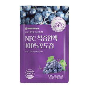 참앤들황토농원 상주 포도즙 착즙 원액 100% 100ml, 30포, 3박스