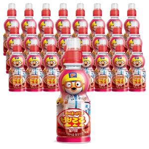 팔도 뽀로로 딸기맛 235ml 24개