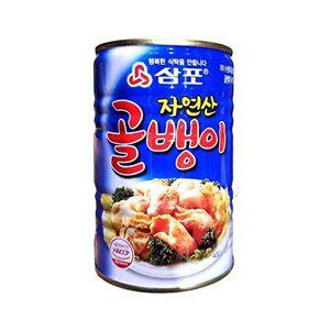 [셀러허브 패션][JHO7S0R3_52EO]골뱅이캔(삼포 골뱅이통조림 400g