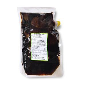 [JHN3RO29_52EN]냉장 바베큐액 양념소스 바베큐 2kg