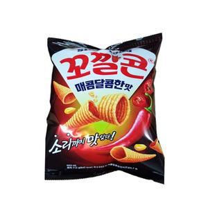 [JHN75STR_52EF]매콤달콤 대 맛있는 과자 간식 112g 1개