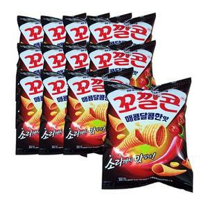 [JHN75STT_52EF]매콤달콤 대 과자 간식 112g 12개 1박스