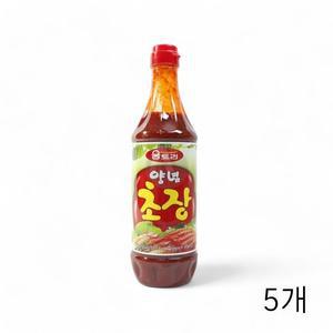 [JHQSIBMK_52ER]양념 초장 X 회초고추장 무침양념 1kg 5개