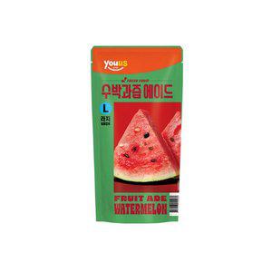 유어스 수박과즙에이드 L 340ml x 8개