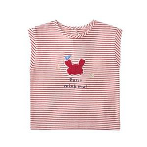 [M밍크뮤D] 25SS (RD)크랩레터링민소매티셔츠 나시 (3531533301) 출산준비물/신생아선물/배내수트/배내저고