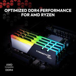 [정품] 지스킬 G.Skill Trident Z NEO 시리즈 32GB (4 x 8GB) DDR4 3600 CL18 데스크탑 메모리 (F4-3600C18