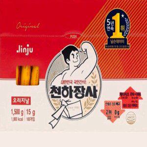 [기타]진주햄 천하장사 소시지 오리지날 15g 100개입 x 2박스 총 200개