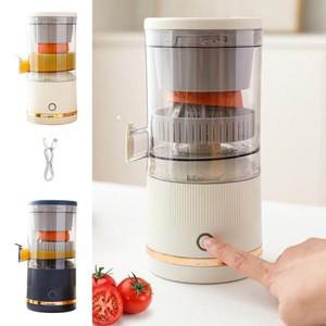 휴대용믹서기 전기 과일 Juicer 휴대용 단일 오거 Juicer 자동 분리 USB 충전 오렌지 레몬 과일 야채 주스