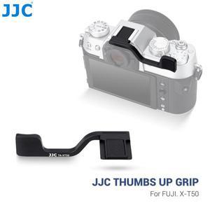 카메라용품 JJC 디럭스 메탈 썸 업 그립 후지 후지필름 X-T50 미러리스 카메라용 핫 슈 레스트 지지대 안인