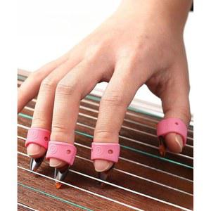 네일커버 가야금 손톱 국악기 왼손 현악기 핑거 손가락 핑크 Guzheng