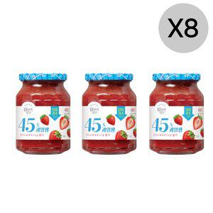 [기타]복음자리 45도 저당 과일잼 딸기잼 대용량 350g X24