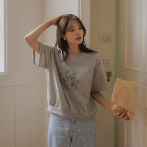 디퓨져 플라워 반팔맨투맨