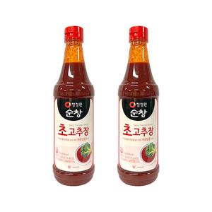 청정원 순창 초고추장 초장 비빔장 1kg 2개