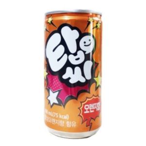 탑씨 오렌지 190mlx30캔 미니캔 탄산음료