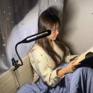 블랙 집게 독서등 스탠드 집게조명 형조명 USB (3mXgw)