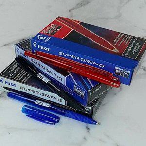 파이롯트 1.2mm 유성볼펜 Super Grip_G 캡형 1다스-WA0B1EA