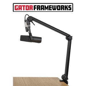 GATOR 게이터 GFWMICBCBM3000 탁상용 클립형 붐암 마이크 스탠드