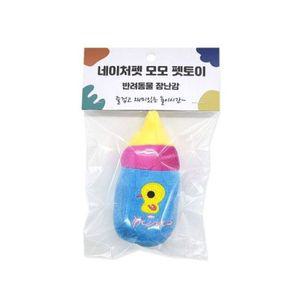 강아지 네이처펫 모모 젖병인형(블루베이비덕)