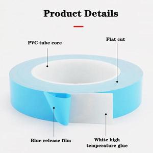 칩 PCB LED 스트립 방열판용 양면 열 전도성 접착 테이프 롤 당 50 m 25m 8mm 10mm 12mm 13mm 15mm 너비