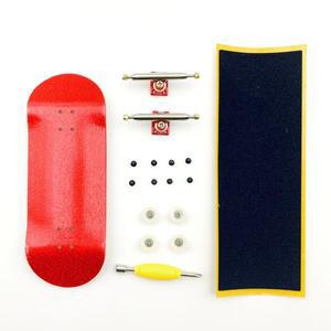 97x34mm 지판 세트 수제 데크 전문 V2 핑거 스케이트 보드 트럭 ABEC 7 베어링 우레탄 바퀴