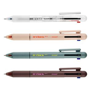 모나미 오클락 3+1 3색 볼펜 샤프 멀티펜 0.5mm