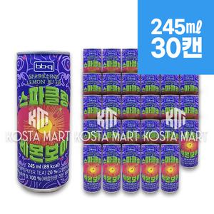 bbq 비비큐 스파클링 레몬보이 245ml x 30캔