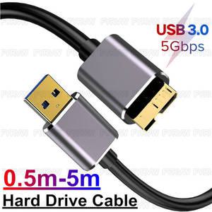 외장하드케이블 연결선 마이크로 B USB 30 케이블 하드 드 디스크 HDD 외부 삼성 S5 노트 3 도시바 Toshiba